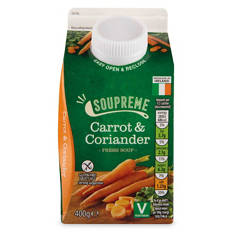 Carrot & Coriander Soup Carton