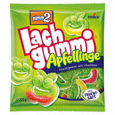 NIMM 2 Lachgummi 225 g, Apfellinge