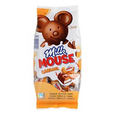 Souris au lait, caramel