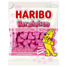 Haribo Party Time 160-175 g, Herzbeben 160 g