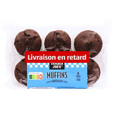 Muffins XXL, chocolat