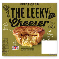 Cheddar Leek & Potato Pie