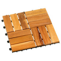 Bodenfliesen aus Holz