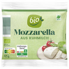 Bio-Mozzarella 125 g