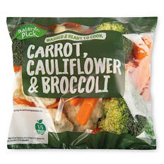 Carrot, Cauliflower & Broccoli