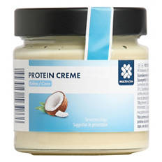 Crème protéinée, noix de coco