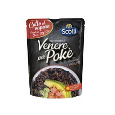 Riso venere per pokè