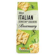 Italian Rosemary Scrocchi Crackers