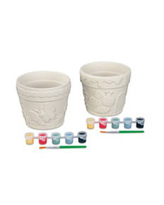 Paint Your Own Plant Pot