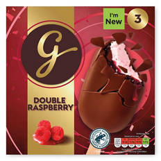 Raspberry Luxury chocsticks
