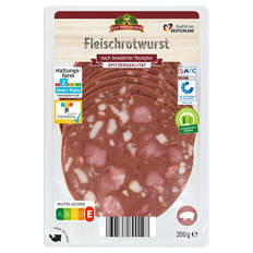 Frischwurst-Sortiment 200 g, Fleischrotwurst