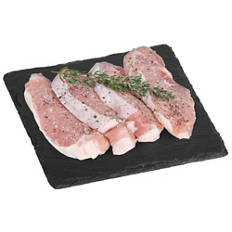 Fettine di lonza di maiale