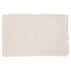 Waffel Badematte, Beige