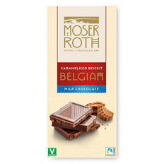 Milk Chocolate Belgian Caramelised Biscuit Bars