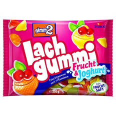 NIMM 2 Lachgummi 250 g, Frucht & Joghurt