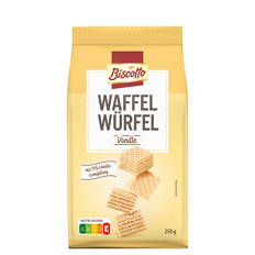 Waffel Würfel 250 g, Vanille