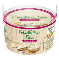 Frischkäse-Fass 200 g, Meerrettich