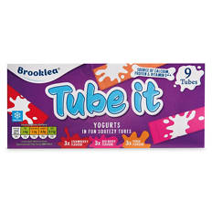 Tube It Assorted Yogurts 9 Pack