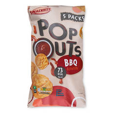 BBQ Flavour Popouts Crisps 5 Pack
