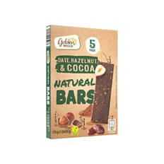 Barretta naturale con nocciole e cacao