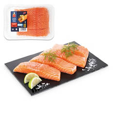 Friss lazacfilészeletek, 4 szelet