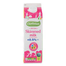 Irish Skimmed Milk with Added Vitamins <0.5% Fat