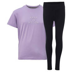 Kinder Sport-Set, Lila, 122/128