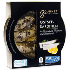 Sprats, citron-thym
