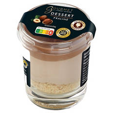 Dessert im Glas, Praliné