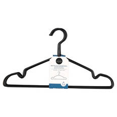 Metall Kleiderbügel, Schwarz