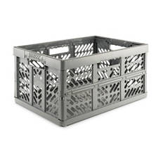 Cassetta pieghevole professionale, grigio