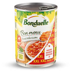 Bon menü szószos bab, paradicsomos, 580 g