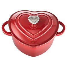 Gusseisernes Sortiment, Herztopf, rot