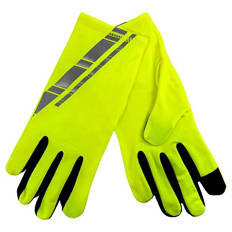 Damen oder Herren Winter-Lauf-Accessoires, Gelb, Handschuhe, 7