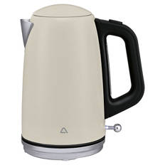 Retro-Wasserkocher, Warm Grau