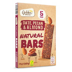 Ploščica Natur, datlji, pekan orehi in mandlji