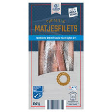 Matjesfilet mit Sauce, Sauce Sylter Art 250 g