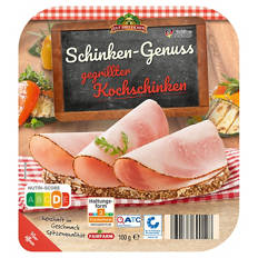 Kochschinken-Genuss 100 g, Gegrillter Kochschinken