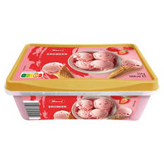 Eisschale 1 l, Erdbeere
