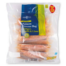 Infused Salmon Freezer Bag