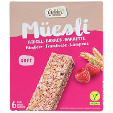 Barrette di muesli svizzere, lampone
