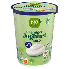 Bio-Joghurt 500 g, 3,8 % Fett