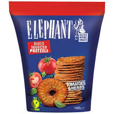 Pretzels, Tomate & Kräuter
