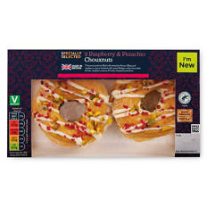 Raspberry & Pistachio Summer Chouxnuts 2 Pack