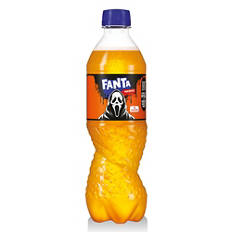 Szénsavas üdítőital, narancs, 0,5 l