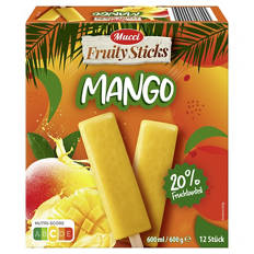 Frucht Stieleis 600 ml, Mango