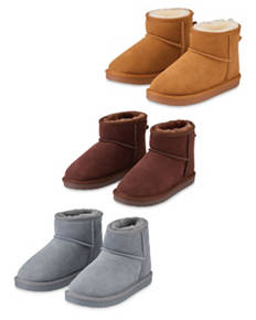 Children's Lambskin Boots
