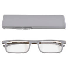 Lesehilfe Ultraslim, Rechteckig, Grau, 1.5