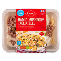 Ham & Mushroom Tagliatelle