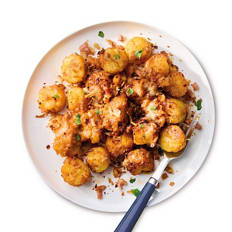 Maple Bacon Loaded Tater Tots